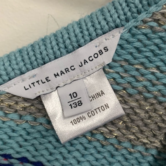 Little Marc Jacobs Striped Open Back Sweater - Picture 6 of 13